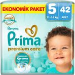 Bebek Bezi Premium Care 5 Numara 42 Adet Ekonomik Paket - Standart