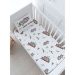 Bebek Boy Lastikli Çarşaf Seti - For Baby Serisi - Anne ve Yavru Koala
