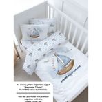Bebek Boy Lastikli Çarşaf Seti - For Baby Serisi - Little Sailor