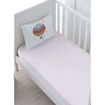 Bebek Boy Lastikli Çarşaf Seti - Zezig x Royal Series - Pink