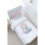 Bebek Boy Nevresim Takımı (100x150) - Pure Baby Serisi - Unicorn Fun