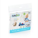 Bebek Çamaşır Yıkama Torbası 46X36 cm 1 Adet Beyaz 1 Adet