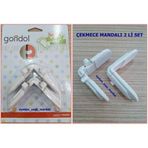 Bebek - Çocuk İçin Çekmece Kilidi 2 Li Set