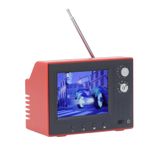 Bebek Evi Televizyonu, Retro Model, Minyatür TV, Elektrikli Simüle TV, Oyuncak Bebek Mobilyası, Ev Aletleri, Oyuncak Bebek Evi Dekorasyonu