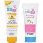 Bebek Güneş Kremi Spf 50 75 Ml Bebe Bez Bölgesi Bakım Kremi 50 Ml