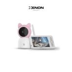 Bebek Kamerası 3MP 5" LCD Monitör, Mobil Kontrol, Ninni, Hareket Algılama, Gece Görüş (Pembe-X7202)