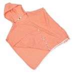 Bebek Kapşonlu Panço Mayo Kız Elbise Yürümeye Başlayan Kapüşonlu Giysiler Çocuklar Kıyafetleri Çocuklar Kapüşonlu Giysiler Bebek Çocuk Giyim Pamuk Kız Çocuk Yaz