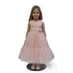 BEBEK KIZ ÇOCUK TÜTÜLÜ ELBİSE DOĞUM GÜNÜ ÖZEL GÜN ABİYE (PEMBE, 3 YAŞ)