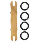 Bebek Mama Sandalyesi Ayak | Ayarlanabilir Sandalye Ayaklık,Yüksekliği Ayarlanabilir, Kaydırmaz, Ergonomik Bebekler İçin Yemek Masası Aksesuarı Kız ve Erkek Çocuk