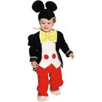 Bebek Mickey Mouse Kostümü - Renkli - 4 Yaş