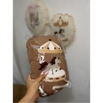 Bebek Odası Punch Işleme Balon Yastık Atlı Karınca Tekli