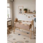 BebeK on For BABYSWING Sallanır Anne Yanı Beşik | 0-1 Yaş | %100 Kayın Ağacından Lamine Ahşap