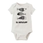 Bebek Organik Baskılı Pamuklu Body LMN575H, 1 Yaş
