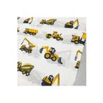Bebek Özel %100 Pamuklu Bebek Ve Çocuk Lastikli Çarşaf 100x160 Iş Makinası Kepçeli Desenli
