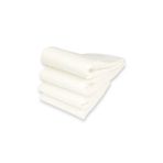 Bebek Özel 90x190 Montessori Beşik Kenar Koruma, 4 Parça, Beyaz, Pamuklu Kumaş