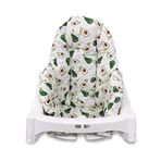 Bebek Özel Bebek/Çocuk Mama Sandalyesi Minderi (Avokadolu)