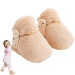 Bebek Pamuklu Ayakkabı - Peluş Bebek Kar Kız Çocuk Ayakkabı | Pamuklu Bebek Ayakkabıları Yumuşak Tabanlı, Bebek Ayakkabıları Üzerinde Kalın, Erkek Bebek Kız Ev Terlikleri Dobooo