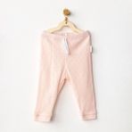 Bebek Pantolon Pants Jacquard Basic AC25556 - 1 - 3 Ay - Pembe