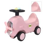 Bebek Sallanan At Oyuncak Ergonomik 2 in 1 çocuk Yolculuğu Sallanan At Oyuncusu Güvenli kararlı Bebek Rocker Araba Ile pedallı çocuklar Için pedallı (Pembe)