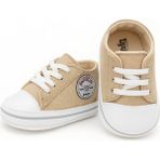 Bebek Şık Esnek ve Yumuşak Ilk Adım Ayakkabısı 17-18-19 Numara - Kahverengi