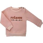 Bebek Sweatshirt - Açık Somon - 6 - 9 Ay