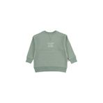 Bebek Sweatshirt Yeşil Organik Pamuk