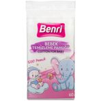 Bebek Temizleme Pamuğu 60 Adet