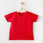 Bebek Tshirt Casual AC25971 - Kırmızı - 18 - 24 Ay