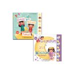 bebek ve uyku Uyku Eğitimi Kitabı ve Tuvalet Eğitimi Kitabı 2'li set - Panolu - Stickerlı - Çocuklara Özel