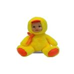 Bebek Yüzlü Sevimli Ördek Peluş Oyuncak 35 cm Sarı