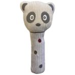 Bebekler İçin Gri Peluş Panda Vikvik Oyuncak