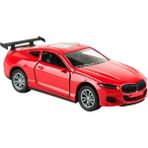bebekokusu Die Cast Metal Sesli ve Işıklı Çek Bırak Kırmızı Yarış Arabası