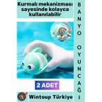 #Bebekoyuncağı Çocuk El Göz Koordinasyon Motor Becerisi Gelişimi Banyo Havuz Sahil İlgi Çekici Sevimli Balık Bebek Banyo