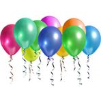 Bebekparti Metalik 10 Adet Karışık Renk Balon