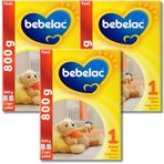 Bebelac 1 0-6 Ay 3x800 gr Bebek Sütü