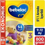 Bebelac 3 Numara 800 gr Mama - Hediyesiz
