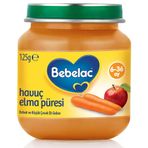 Bebelac 4-36 Ay 125 gr Havuç Elma Kavanoz Maması
