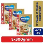 Bebelac Gold 2 Devam Sütü 3×800 G Sütlü İçerik 6-12 Ay İçin Ekonomik Paket - Hediyesiz
