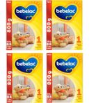 Bebelac Toz Devam Sütü 0-6 Ay Bebekler İçin 3200 gr Sütlü İçerik 4 Adet