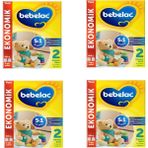 Bebelac Toz Devam Sütü 4×800 gr 6-9 Ay 5’i 1 Arada Vitamin ve Mineral Takviyeli Türkiye Üretimi