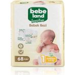 Bebeland Sensitive Bebek Bezi Yenidoğan 1 Numara 68’li - 1 Beden Yenidoğan 2 - 5 kg / 48'li