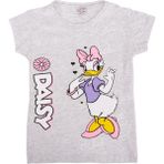 Bebelop Daisy Duck Baskılı Bisiklet Yaka T-Shirt - 8 Yaş - Gri