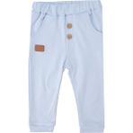 Bebelop Unisex Bebek Bel Lastikli Cepli Tek Alt Eşofman Altı Penye - Mavi - 6 Ay