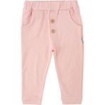 Bebelop Unisex Bebek Bel Lastikli Raporlu Cepli Tek Alt Eşofman Altı - Somon - 9 Ay