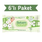 Bebem Natural 90x6 540 Yaprak Islak Havlu Mendil