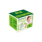 Bebem Natural Bebek Bezi, Beden 4 (7-14 kg), Maxi, 270 Adet
