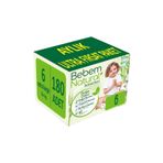 Bebem Natural Bebek Bezi, Beden 6 (15+ kg), Extra Large, 180 Adet