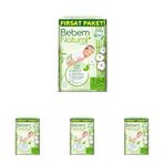 Bebem Natural Bebek Bezi Yenidoğan 1 Beden Fırsat Paketi 64 Adet (4 paketi)