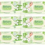 Bebem Natural Narin Dokunuş 6x90 Adet Plastik Kapaklı Islak Bebek Mendili