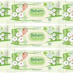 Bebem Natural Narin Dokunuş 9x90 Adet Plastik Kapaklı Islak Bebek Mendili